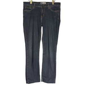 Levi's Signature Women's Jeans 34 x 28 Jeggings 12M Blue Modern Straight Denim